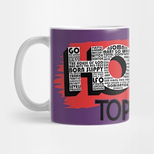 House Top 1000 dubbel bedrukt wit Mug